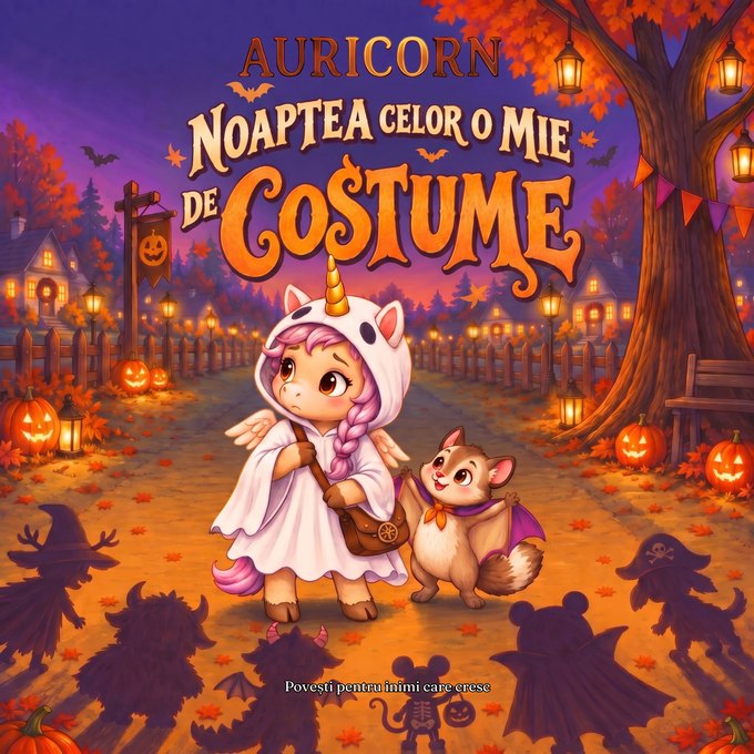 Cover of Noaptea celor o mie de costume, Romanian edition